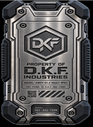 D.K.F. Back Card